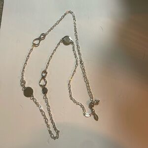 Chicos silver necklace